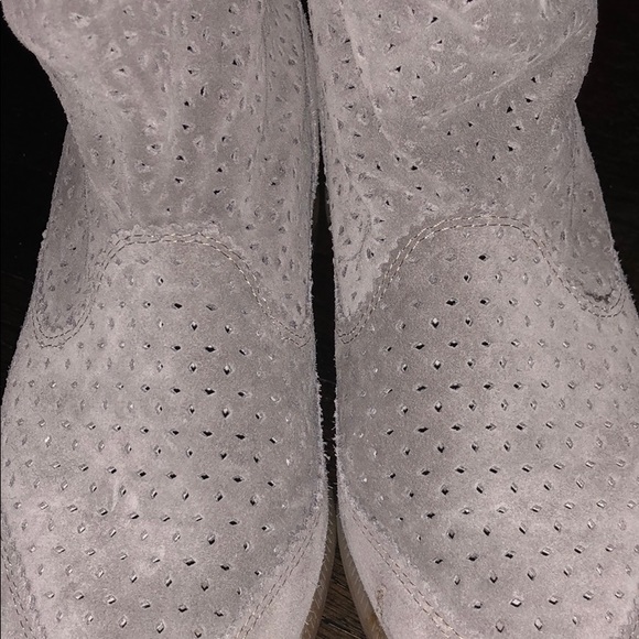 Isabel Marant Basley Wedge Ankle Bootie  in Gray - Picture 7 of 8